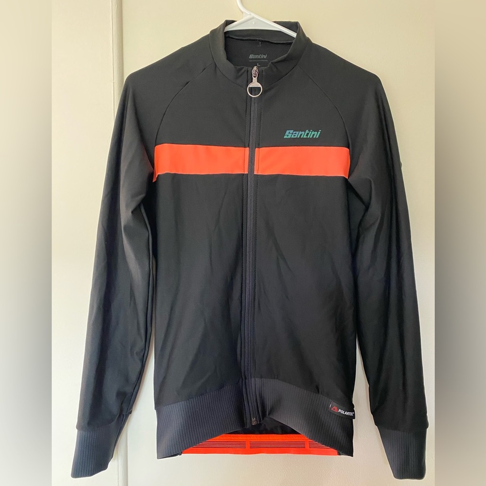 Santini Long Sleeve Cycling Jersey